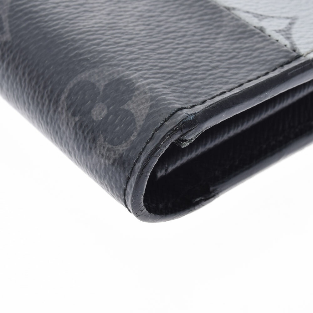 Louis Vuitton Eclipse Black Split Wallet Brazza N… - image 4